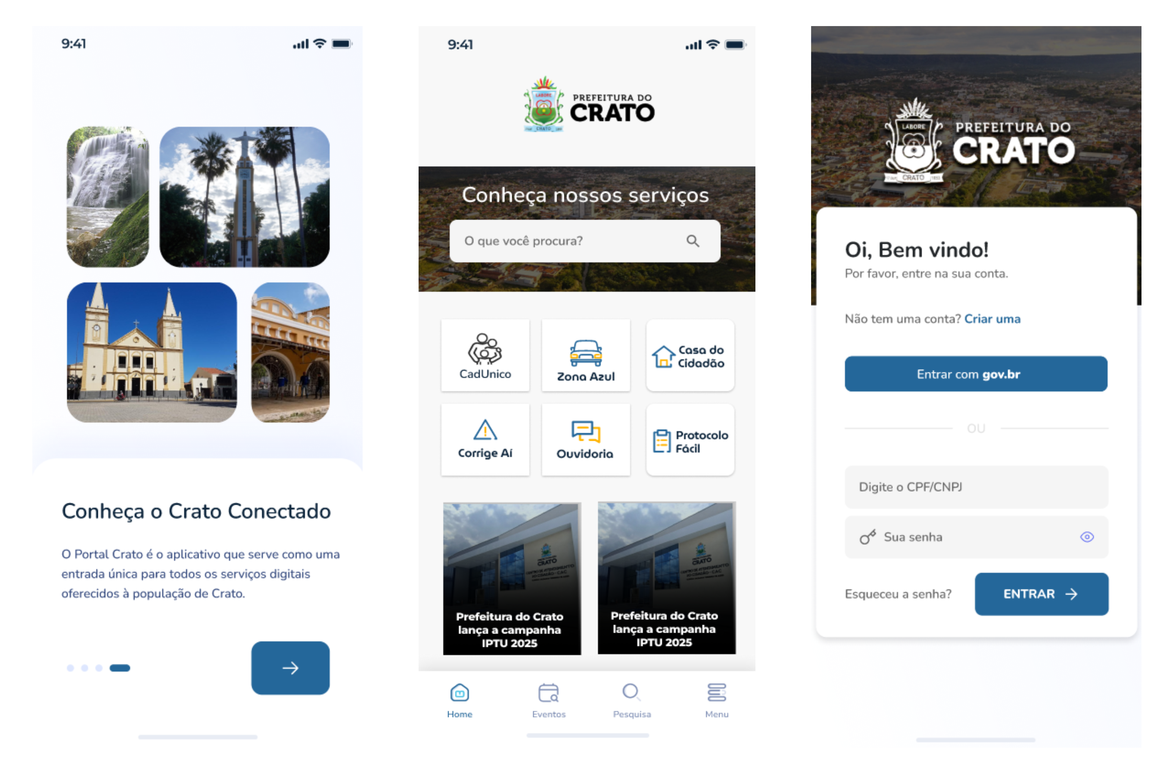 App Crato Conectado